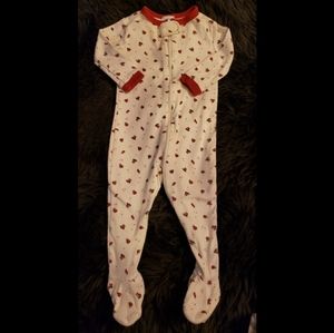 Footed zipper sleeper